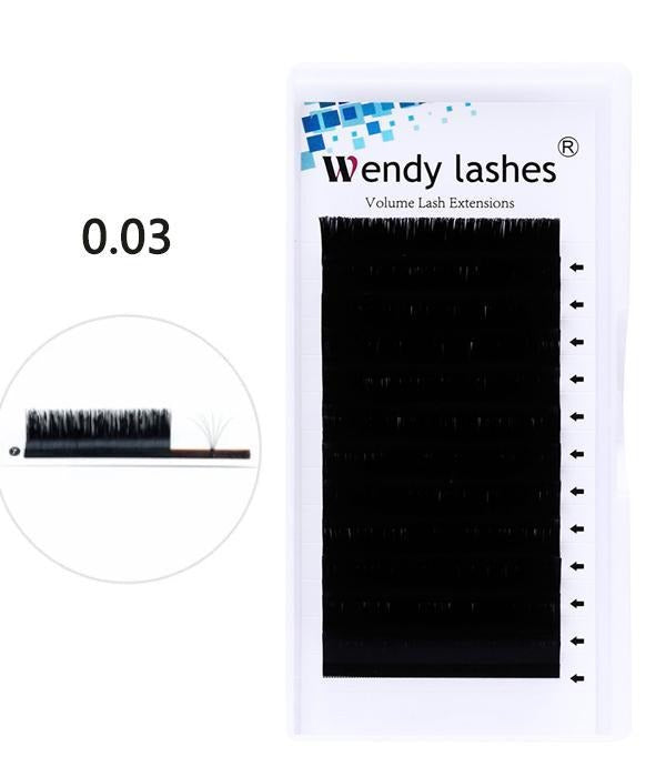 0.03MM EASY FAN LASH EXTENSIONS