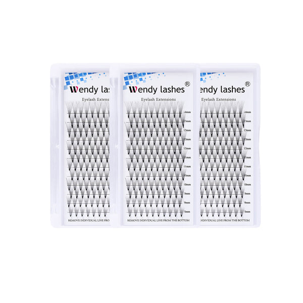 3Trays 10D Pre-made Fans Volume Lashes
