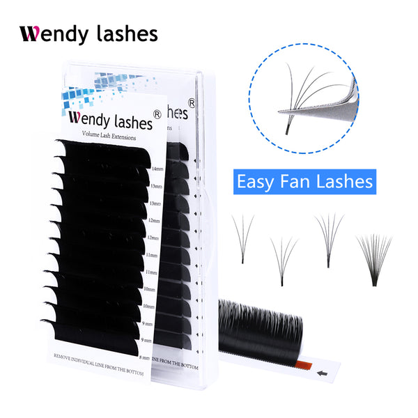Volume Eyelash Easy Fan Blooming Lashes CC&DD Curl 9-14mm