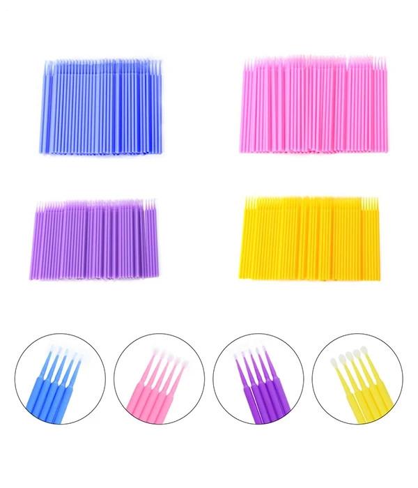 Wendy Disposable Micro Brushes Swabs 100PCS