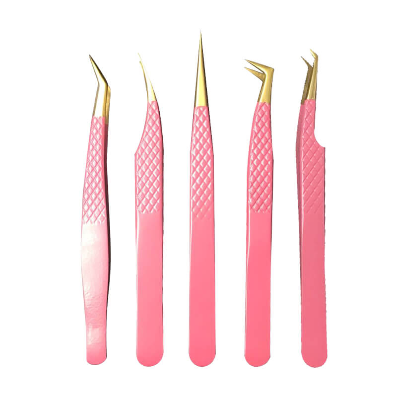 Diamond Grip Eyelash Extensions Tweezers Wendylash