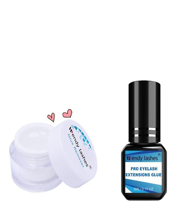 Wendylash Hotsale Eyelash Extensions Adhesive And Remover Combo